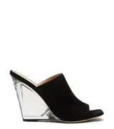 LUCITE 100 WEDGE in BLACK for Women
