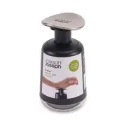 Joseph Joseph Presto Hygienic Bathroom/Sink Easy Push Soap Pump Dispenser Grey