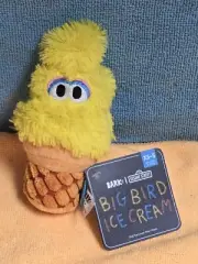 New! BARK XS-S "Big Bird Ice Cream" Dog Toy Sesame Street Collection * BARK BOX