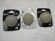 3 New Chuckit MAX GLOW Glow-In-the-Dark Fetch Balls For Dogs Medium Rechargeable
