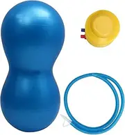Didiseaon Thicken PVC Yoga Peanut Ball Exercise Stability Trainer for Home Workouts Gym Yoga and Muscle Toning Includes Pump Safe Burst Design