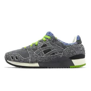 Asics x Nice Kicks 休閒鞋 GEL-Lyte III OG 男鞋 灰 綠 聯名款 黑芝麻 亞瑟士 1201A740020