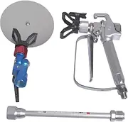 [GDHXW] W-079 Airless Paint Spray Gun High Pressure 3600 PSI 517 TIP Swivel Joint with 10 inches Extension Pole Spray Guide Accessory Tool for Graco Wagner Titan Sprayer