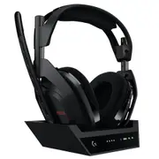 Logitech G Astro A50 X LIGHTSPEED Wireless Gaming Headset + Base Station (Black)