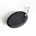 Pumice Stone for Feet - Black Natural Lava Stone Callus Remover, Foot Exfolia...