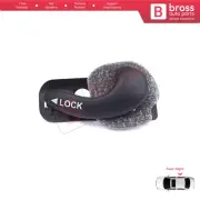 Rear Right Interior Door Handle Black for Fiat Palio Siena 1 178 1996-2016 Albea