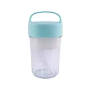 Avanti 650ml Silicone/Glass Food Jar w/ Lid - Duck Egg Blue