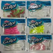 Berkley Gulp! 4" Swimming Mullet 4pk. Bundle