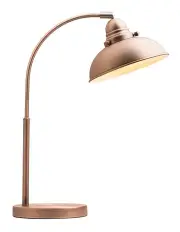 [Lexi Lighting] Manor Metal Table Lamp Antique Copper