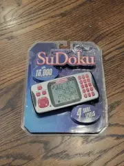 EXCALIBUR ELECTRONICS SUDOKU HANDHELD GAME 4 SKILL LEVELS 16000 PUZZLES NEW OPEN