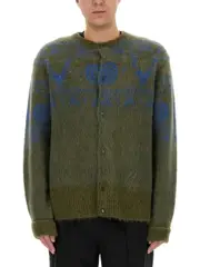 [South2 West8] South2 West8-Mohair Blend Cardigan-Uomo XL