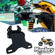 REAR TIDY TAIL FENDER LICENSE PLATE HOLDER RACK FOR HONDA MONKEY Z125 2018-2025