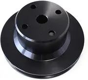 Aeroflow AF64-4024BLK Water Pump V Pulley Suits Holden V8 VN-VT Jumbo Pump Black