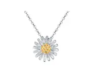 ORO BELLE Sterling Silver Camila And Parker Golden Petals Necklace