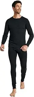 [ZSOSBA] METARINO Men's 100% Merino Wool Base Layer Set Thermal Underwear Casual Top,Bottom for Hiking Travel Skiing