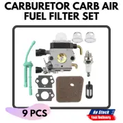 Carburetor Carb Air Fuel Filter Set - STIHL FS38 FS45 FS46 FS55 FS55R FS55RC