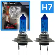 H7 7500K Xenon Headlight Bulbs Headlamp Replacement For Smart Car Roadster 03+ (for: Smart)