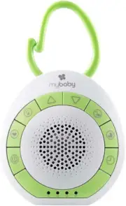 Mybaby Soundspa On‐The‐Go, Plays 4 Soothing Sounds, Adjustable Volume Control, A