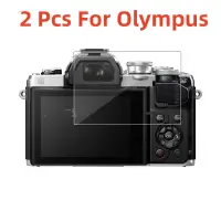 在飛比找蝦皮購物優惠-OLYMPUS 2 件裝相機鋼化玻璃屏幕保護膜適用於奧林巴斯
