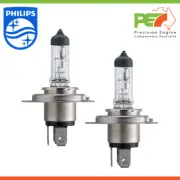 PHILIPS Eco Vision H4 Globe 12V 60/55W 2Pk Longlife For Jaguar XJ 12 H.E. Sdn