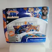 Space Jam 2 "A New Legacy" Kids Super Soft Microfiber Full size Sheet Set NIOP