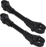 PEPLAYTAL 2Pcs Twin Stroller Connectors Transform Two Single Strollers Into Double Stroller Outdoor Pram Connector for with Newborns for Families with Two