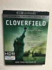 Cloverfield (4K UHD Blu-ray/Blu-ray, Digital HD) NEW w/slipcover