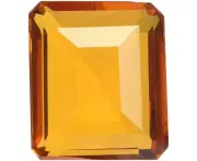 Yellow Citrine 66.50 Ct Emerald Cut Yellow Citrine, Faceted Birthstone Yellow Citrine Loo Gemstone