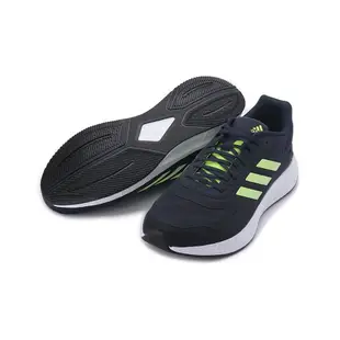 ADIDAS DURAMO 10 輕量透氣跑鞋 黑綠 GW8337 男鞋