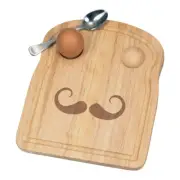Imperial Moustache Breakfast Dippy Egg Cup Board Funny Mens Hipster Beard