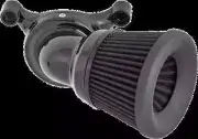 AN Velocity 65 Degree Air Filter Kit Black Harley Breakout CVO 13-14