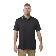 4 X Mens Kinggee Workcool Hyperfreeze Charcoal Short Sleeve Polo Shirt
