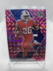 DEVIN SINGLETARY 2020 Panini Mosaic Pink Camo Prizm #27 BUFFALO BILLS