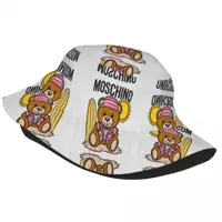 在飛比找蝦皮購物優惠-新款 Moschino (2) 成人遮陽漁夫帽 水桶帽太陽帽