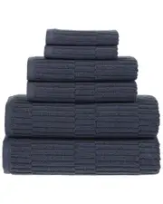 Alexis Antimicrobial Oxford 6Pc Towel Set