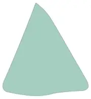 1967-68 Mustang; Quarter Window Glass; Convertible; Light Green Tint; Passenger