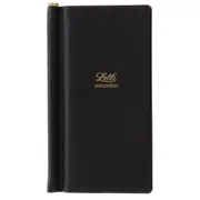 Letts Legacy Slim Password Notebook Black Coloured Home Office Stationery