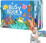Kids Sticker Books, Number Educational Books, Number Learning Activities, Fun Interactive Stickers, Portable Travel Friendly Design, 50 Pages, for Travel, Restaurant, School, Home