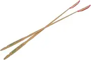 Kisangel Musical Instrument Accessory 2pcs Bamboo Mallets Dulcimer Hammer Sticks for Practice