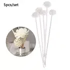 5pcs Flower Rattan Reeds Fragrance Diffuser Non-fire Replacement Refill Stic;;b