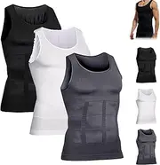 [Generic] Shaperluv for Men,Shaperluv Tank 2.0 Mens,Shaper Luv Tank for Men,Shaperluv Body Shaper Shirt,Compression Vest for Men