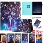 For Samsung Galaxy Tab A9 Plus A8 A7 A S6 Lite Flip PU Leather Case Tablet Cover