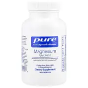 Pure Encapsulations, Magnesium (Glycinate), 120 mg, 90 Capsules