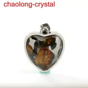28.65Ct Pallasite Meteorite Pendant Brenham Meteorite Necklace --153