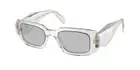 NEW Prada 17WS Sunglasses 12R30B Grey 100% AUTHENTIC