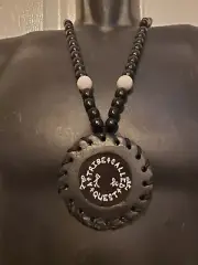 Africa Leather 80s Style A TRIBE Called Quest Medallion