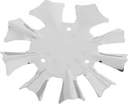 LALADEFIEE French Manicure Nail Template Tool Stainless Steel Nail Art Plate Guide Manicure Edge Trimmer