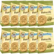 NEW Mulino Bianco Baiocchi Pistacchio Biscuits 240g 10 Pack Bulk