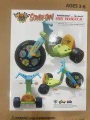 Big Wheels 16 Inch Scooby Doo Green with Black Wheels and Brake SEALED