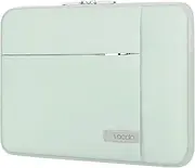 [Lacdo] 11 inch Chromebook Case Laptop Sleeve for 11.6" Acer Samsung HP Lenovo Chromebook C340 | 11.6" MacBook Air | Dell Latitude 11 | Microsoft New Surface Pro 9/X/8/7/6 Protective Computer Bag,Green